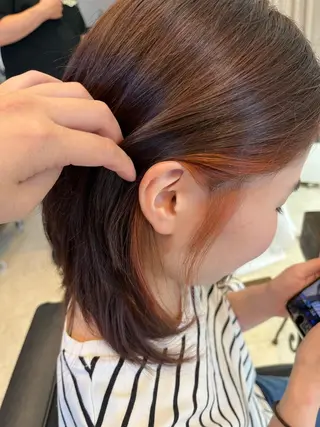 ミディアム カラー 松岡 アユミ  berryのマツエク・マツパデザイン