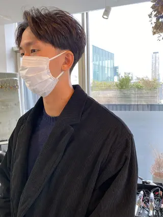 メンズ YinYang所属・川﨑 章弘のヘアスタイル