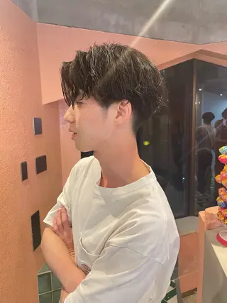 パーマ メンズ 🫧カットモデル募 集中🫧momokaのヘアスタイル