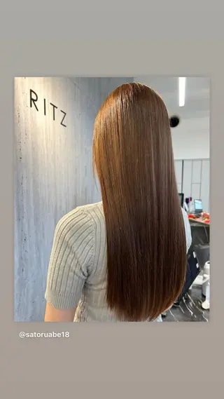 ロング カラー ✨似合わせカラー 阿部賢✨のヘアスタイル