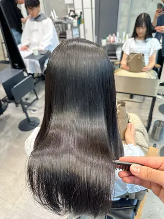 ミディアム オシャレ髪✔️ 店長オオキアキヒロのヘアスタイル