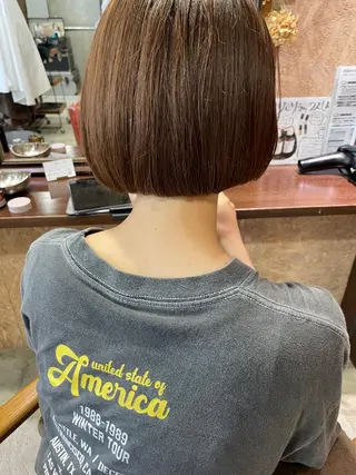 ショート さの あやねのヘアスタイル