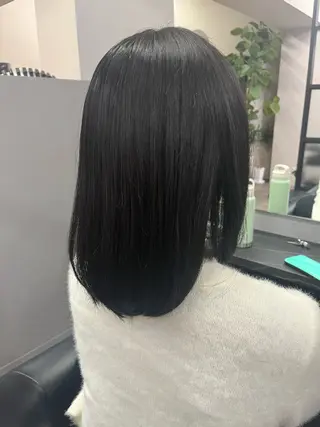 ミディアム 骨格/顔型/パーソナ ルカラー診断/中野のヘアスタイル