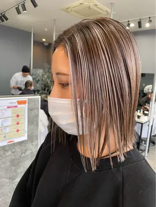 カラー ✂︎GLITTER ✂︎Yuu✂︎のヘアスタイル