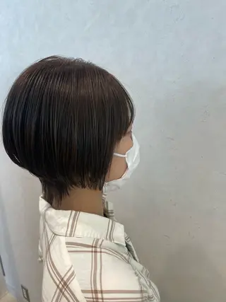 ショート カラー 白取 星矢のヘアスタイル