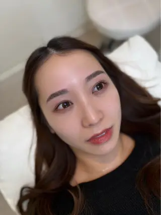 アイブロウ 髪質改善カラー/ レイヤー/文野のヘアスタイル