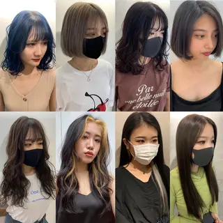ロング カラー ヘアアレンジ メンズ Selene hair 難波店のヘアスタイル