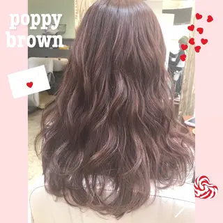 ロング カラー 💘カラー人気Ｎｏ. １💘SAYAのヘアスタイル