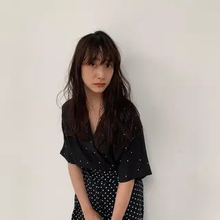 セミロング カラー パーマ ヘアアレンジ メンズ キッズ 🍋似合わせ✖️ ｼｮｰﾄﾍｱ🍋早田のヘアスタイル