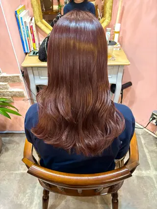 ミディアム カラー YARD所属・住 真優/艶髪カラー /モデル様募集中✨のヘアスタイル