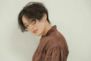 ショート 波巻きスパイラル/ メンズパーマ/ゆうひのヘアスタイル