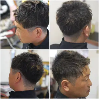 ショート メンズ 中島 剛のヘアスタイル