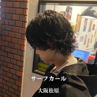 セミロング パーマ メンズ メンズ専門美容師 小倉裕悟のヘアスタイル