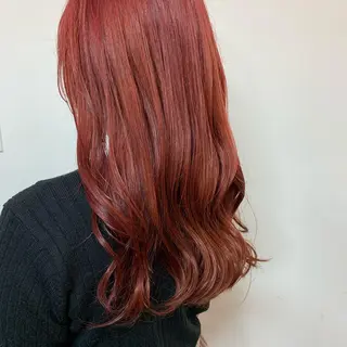 ロング 艶髪color💎髪 質改善ストレート大吉のヘアスタイル