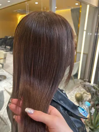 セミロング カラー ꪆৎ平行アーチ ྀི ワカナの眉毛・アイブロウイメージ