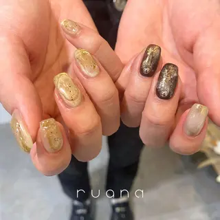 ネイル ニュアンスネイル🧡 rionaのネイルデザイン