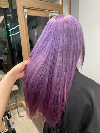 ロング カラー 🐾Libero🐾 柏　KONOMIのヘアスタイル