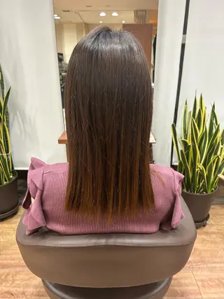 セミロング 森田 詩音のヘアスタイル