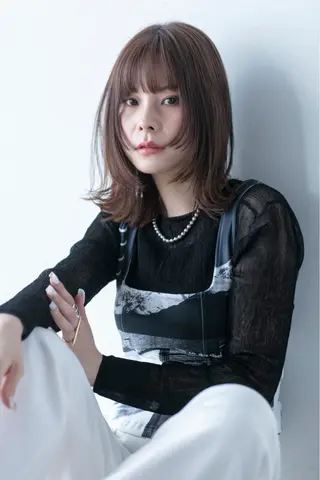 ミディアム 近藤 大誠のヘアスタイル