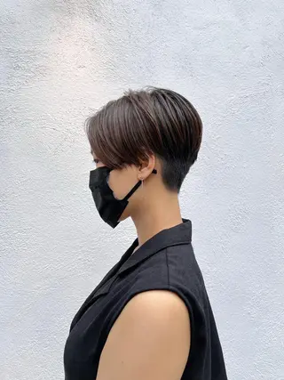 ショート SALOWIN神戸三宮店所属・【美髪を叶える】中谷 彰宏（アキ)のヘアスタイル