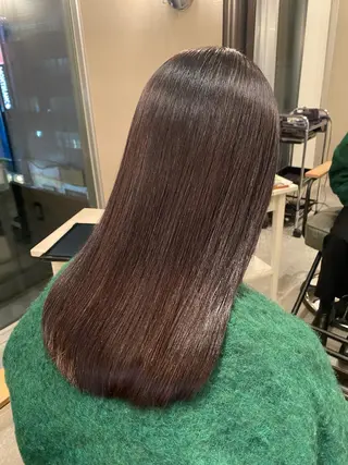 セミロング 🎀暖色カラー／ボブ 🎀MOMONAのヘアスタイル