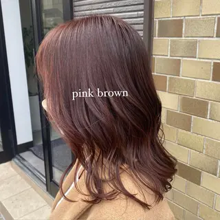 ミディアム 透明感カラー 【問屋町】moe🪿のヘアスタイル