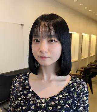 ミディアム coin□ yukaのヘアスタイル