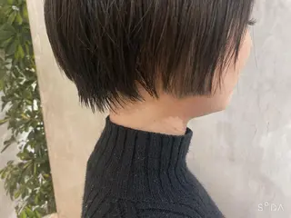 ショート カラー ヘアアレンジ stylist/蛯谷 珠里のヘアスタイル