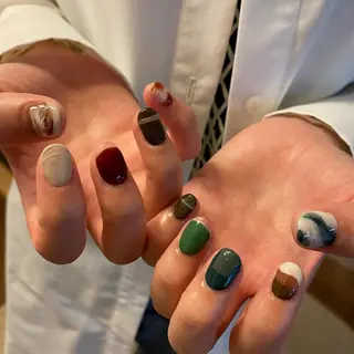 ネイル Amber21.所属・Nagahama Akariのネイルデザイン