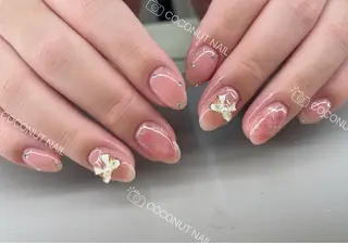 ネイル 神田 ココナッツのネイルデザイン
