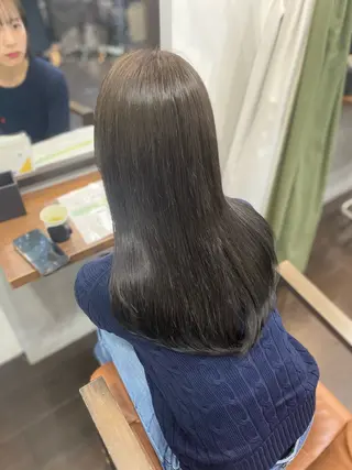 ロング カラー ヘアアレンジ 🍒ᩚ名駅/艶髪 縮毛矯正/あゆ🍒ᩚのヘアスタイル