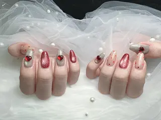 ネイル 【Eclat ｴｸﾗ】nail＆beauty所属・Eclat〔ｴｸﾗ〕 MOEKA𝜗𝜚*のネイルデザイン