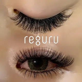 マツエク・マツパ eyelashsalon reguru（りぐる）所属・reguru/ おかばのマツエク・マツパデザイン