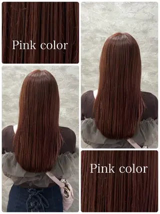 ロング カラー ルプラボウ/ 内藤ほのか/艶カラーのヘアスタイル