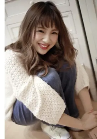 ヘアアレンジ 透明感カラー💖 Stylist佐藤澪のマツエク・マツパデザイン