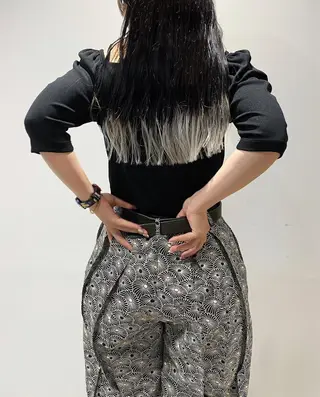 ロング カラー ヘアアレンジ 【姫カット】 ナカムラコウキのヘアスタイル