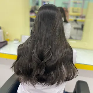 ミディアム カラー パーマ ヘアアレンジ メンズ キッズ ネイル マツエク・マツパ アイブロウ Lumo所属・💖横浜ブリーチなし 💖MIHOのヘアスタイル