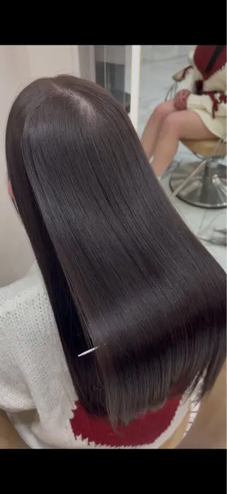 ロング 髪質改善/透明感カラ ー/みほのヘアスタイル