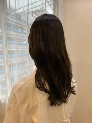 ロング カラー 韓国🇰🇷髪質改善 Chisaki치사키のヘアスタイル