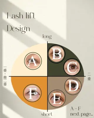 マツエク・マツパ mille所属・ラッシュリフト高評価 /HITOMIのマツエク・マツパデザイン