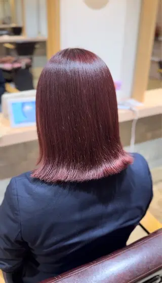 ミディアム CIEL 野江店所属・暖色/レイヤーカット /シマダアミのヘアスタイル