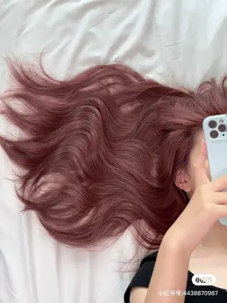 ロング カラー roka所属・ayaka♡ 柔らかカラーのヘアスタイル