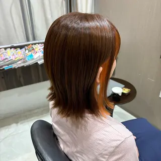 ミディアム カラー 韓国ヘア/ヨシンモリ /髪質改善/髙橋遥のヘアスタイル