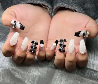 ネイル Lee Nails チップ長さだし専門店のネイルデザイン