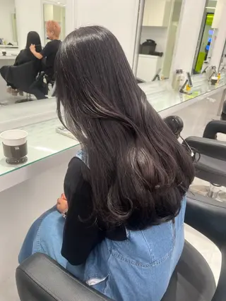 カラー ブリーチなし透明感 💗RYOTAのヘアスタイル