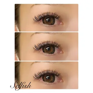 マツエク・マツパ eyelashsalonSelfish所属・. Selfishのマツエク・マツパデザイン
