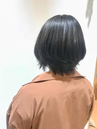 ショート カラー 🐺ウルフ/レイヤー 似合わせ‎🤍沙羅のヘアスタイル