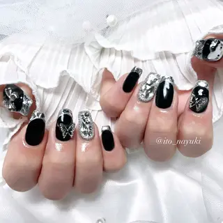 ネイル 🎀藤沢ガーリーネイ ル/長さ出し🎀のネイルデザイン