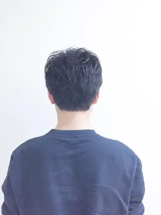 ショート パーマ メンズ un所属・un 溝の口 伊豆本のマツエク・マツパデザイン