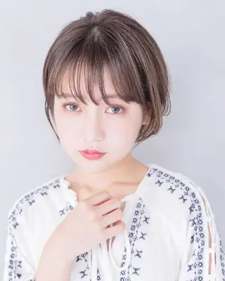 ショート カラー hao所属・西山 頌太のヘアスタイル